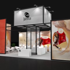 美國紐約美容化妝品博覽會-上海家化展位