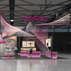 歐洲化妝品和個人護理品原料展覽會-歐萊雅展位