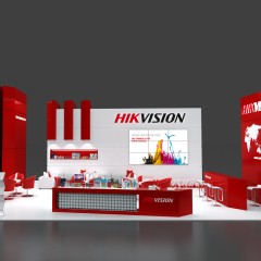 迪拜國際安防展覽會 INTERSEC-海康威視展位