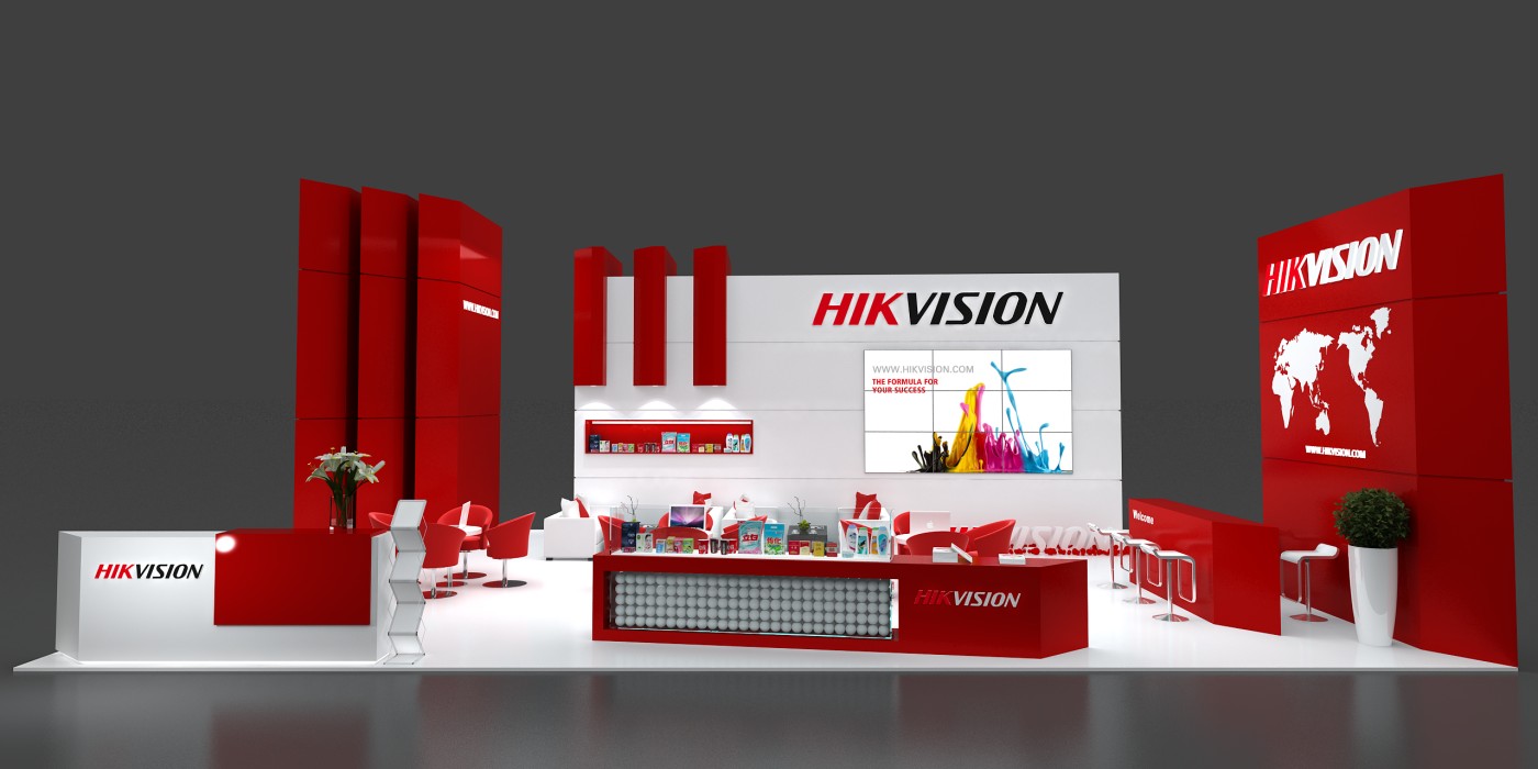 迪拜國際安防展覽會 INTERSEC-海康威視展位
